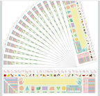 36 Self Adhesive Name Desk Tags 14"x4" Classroom Student Labels School Supplies