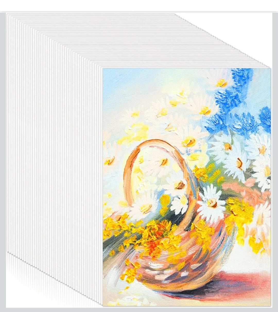 Watercolor Paper 60 Sheets 6" x 12" – Cold Press Artist Pad